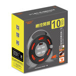 [寶旺旺]包爾星克 2P 1開4插工業用輪座延長線/動力線10M TX4AF100, , large