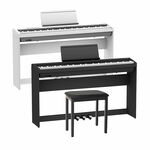 Roland FP-30X 88鍵 數位電鋼琴 含琴架組 白色/黑色款【敦煌樂器】, , large