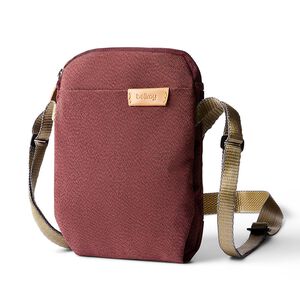 Bellroy 城市斜背包 側背包 小包 收納隔層-磚紅色