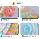 【現貨】MIT台灣製貝柔 馬卡龍棒棒糖萊卡超彈性 兒童短襪 P6325, , large