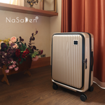 NaSaDen Rhein Series [Camel Gold]25" Front Opening Luggage, , large