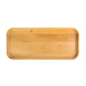 Light food log square plate - large