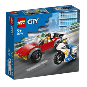 【LEGO樂高】警察摩托車飛車追逐