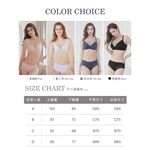 【Clany可蘭霓】無鋼圈涼感無痕 透膚性感 B-D內衣 質感黑 6992-63, , large