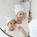 【SIKAER】好好棉自黏擦髮巾(L) 三件組-杏橘咖, , large