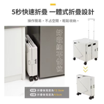【Leo手機周邊專賣店】bonson 邦生 金好箱 折疊收納手推車 / 一般款 55L ( BO-A19 ）, , large