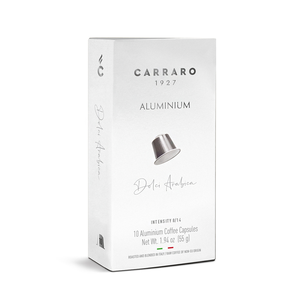 【CARRARO】阿拉比卡DOLCI ARABICA 咖啡膠囊 (10顆/盒;Nespresso Original 膠囊咖啡機專用)