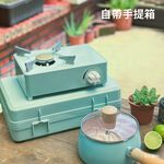 商檢認證公司貨【OSTMARS】時尚美型休閒卡式爐 湖水綠, , large