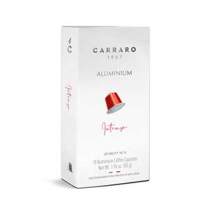 【CARRARO】香濃義式 INTENSO 咖啡膠囊 (10顆/盒;Nespresso Original 膠囊咖啡機專用)