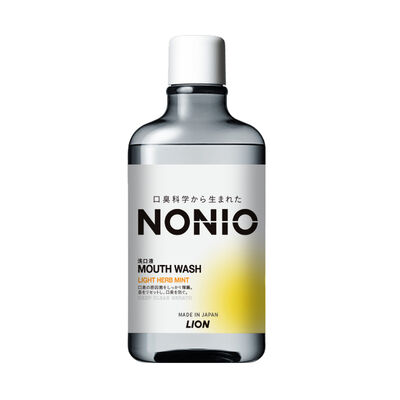 日本獅王 NONIO終結口氣漱口水-浸潤薄荷 600ml
