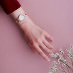 CITIZEN 星辰 XC 輕奢光 光動能鈦金屬電波女錶 送禮推薦-27mm ES9497-96A, , large
