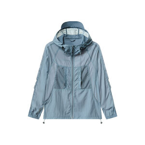 LIGHTWEIGHT輕薄防曬素色外套-湖水藍M~3L
