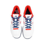Yonex Power Cushion Strider Flow 男 羽球鞋 寬楦 白紅 [SHBSF1WEX114], , large