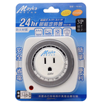 [寶旺旺]明家 24HR機械式節能定時器(15分/格)220V專用TM-M3, , large