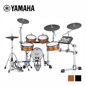 【現省萬元再享價值4,800元贈品】YAMAHA DTX10K-X 矽膠打板電子鼓 黑/原木【敦煌樂器】