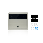 【QNN巧能】熱感應觸控指紋/密碼/鑰匙智能數位電子保險箱/櫃(SJB-35), , large