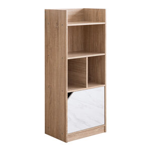 five-lattice one-door cabinet