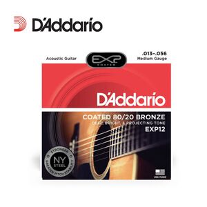 DAddario EXP12 黃銅民謠木吉他套弦【敦煌樂器】
