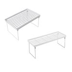 重疊收納架 收納架 折疊架 置物架 廚房塑膠折疊架 浴室儲物架【Ho覓好物】重疊收納架 JP3199 JP3200, , large