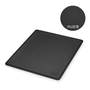 E-BOOKS MP1 經典款皮革滑鼠墊/ PU皮革 天然橡膠防滑底層 - 定位精準、清潔方便
