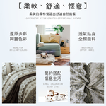【多利寶寢具】FITNESS 精梳棉雙人加大七件式床罩組-塞納風情-咖, , large