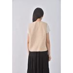 (S) gu質感背心杏色外套二手衣, , large
