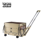 igrass outdoor multifunctional camping cart-coffee, , large
