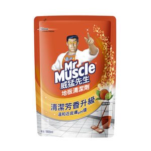 威猛先生地板清潔劑補充包鮮橙