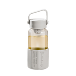 【上手家居】玻璃泡茶杯650ml-灰色(泡茶水壺/茶水分離杯/茶水分離/泡茶瓶), , large