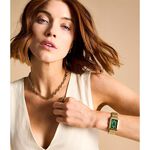 FOSSIL Raquel 孔雀石綠方形女錶 ES5341, , large