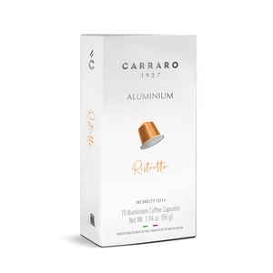 【CARRARO】芮斯崔朵RISTRETTO咖啡膠囊 (10顆/盒;Nespresso Original 膠囊咖啡機專用)