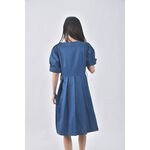 (S) lala氣質藍色洋裝二手衣, , large