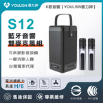 YOULISN Portable Bluetooth Speaker S12-Dual Microphone Set, , large