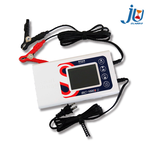 鉅玉經典｜自動充電機 液晶充電機 12V鉛酸電池 鋰鐵電池 汽機車充電 麻新 台灣製 SC-1000S, , large