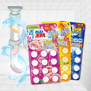 【Universo Mart】日本小林製藥 排水管除臭清潔錠12入(多款)