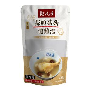 段純貞蒜頭菇菇濃雞湯
