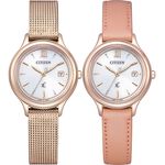 CITIZEN 星辰 XC 水耀光 亞洲限定光動能米蘭帶女錶 禮物 EW2635-62A, , large