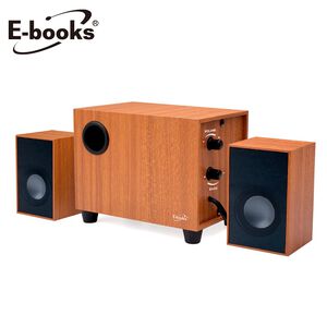 E-books D27 重低音2.1聲道木質喇叭