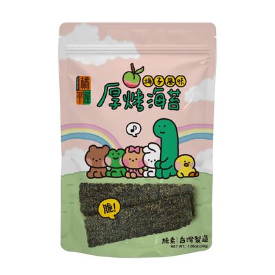 [箱購]橘平屋厚烤海苔梅子風味(卡通系列)30g克 x 20Bag袋