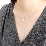 【Angel & Me】Cute Shark s925 sterling silver necklace Valentine Day Birthday gift, , large