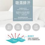 台灣製【藤原傢俬】3M吸濕排汗透氣三線硬式獨立筒床墊3C-偏硬, , large