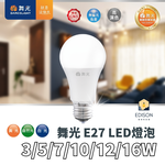 【 舞光 】LED 球泡 3W 7W 10W 12W 16W 全電壓球泡 E27 燈泡 全電壓 無藍光危害, , large