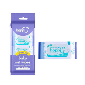 Hoppi嬰兒純水濕紙巾迷你包7抽X8包