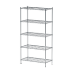 【Y HOUSE】90x45x180cm Lightweight Five-layer Iron Rack Iron Rack Shelf-Electroplating, , large