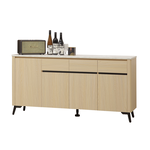 【唯熙傢俱】萊恩黃橡木5尺仿石紋餐櫃, , large