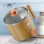 【MOLIJIA】1.8L-M28 Double-Layer Anti-Scalding Non-Stick Fast Cooking Pot- Brilliant Gold, , large