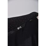 (S) uniqlo質感棉質點點黑色罩衫二手衣, , large