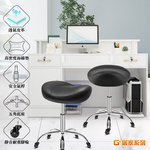 【G+居家】免組裝 人體工學舒適馬鞍升降辦公椅-2吋純黑輪(氣壓升降椅/旋轉椅/升降椅/高腳椅/醫師椅/美容椅/美甲椅), , large