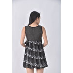 (XS（含）以下) h s popular dress格紋灰色洋裝二手衣, , large