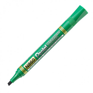 【 Pentel 飛龍 】油性筆 平頭 1.58~4.5mm /支 N861  - 多款可選